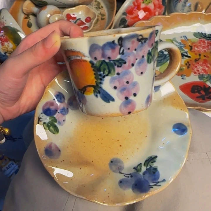 瓷片景德镇陶瓷手工手绘