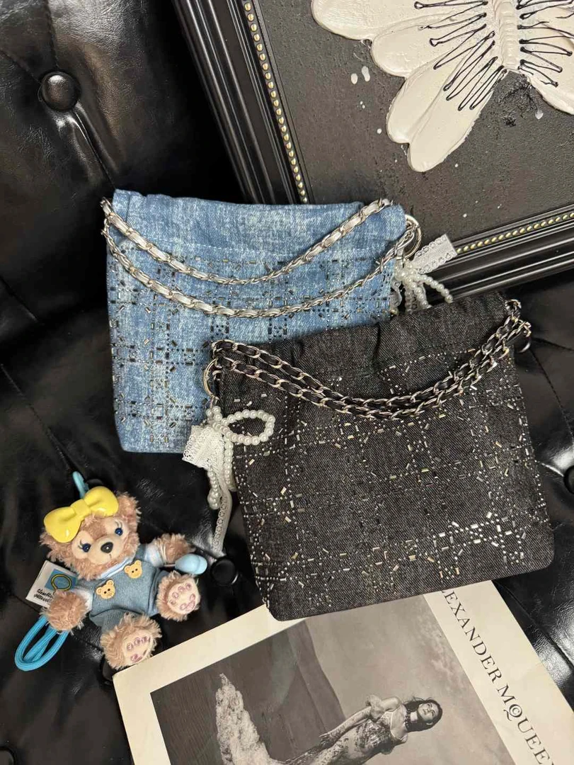 【牛仔袋】简约松弛手提腋下斜挎牛仔包