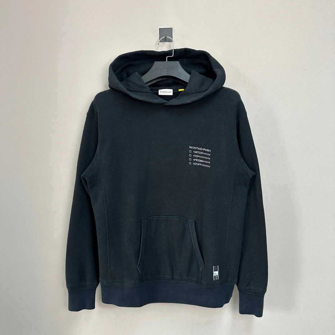 99新 MONCLER 盟可睐藤原浩联名款帽衫/L码/价6590