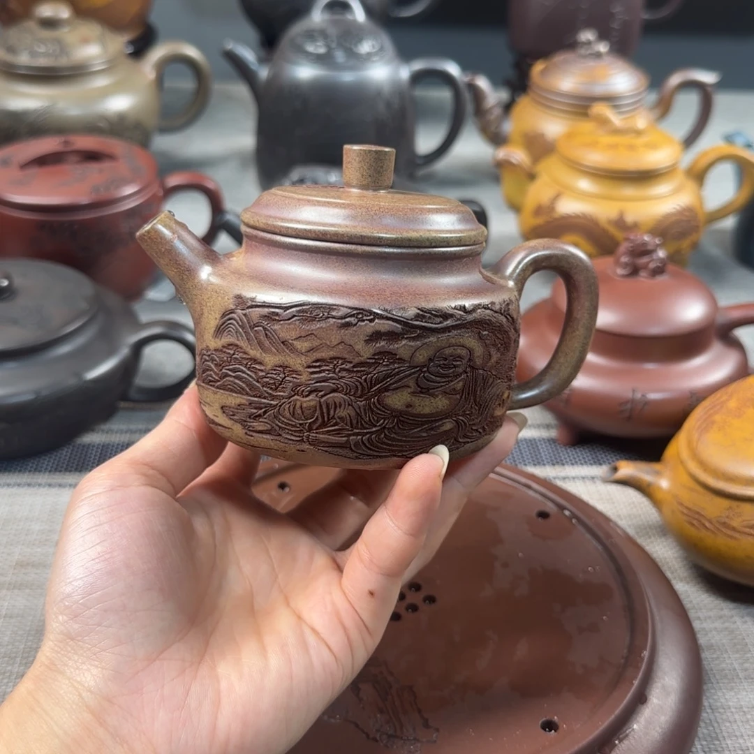 佛***贊茶壶紫砂紫砂紫砂紫砂