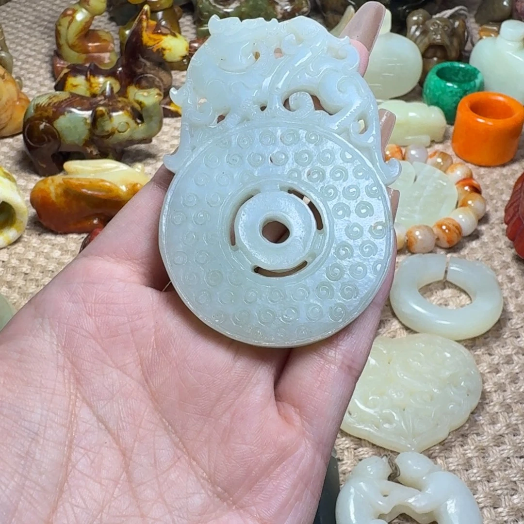 吊坠白玉菩提挂件