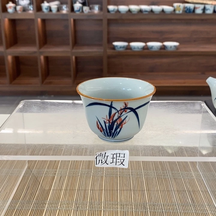 釉下老陶泥手工绘制