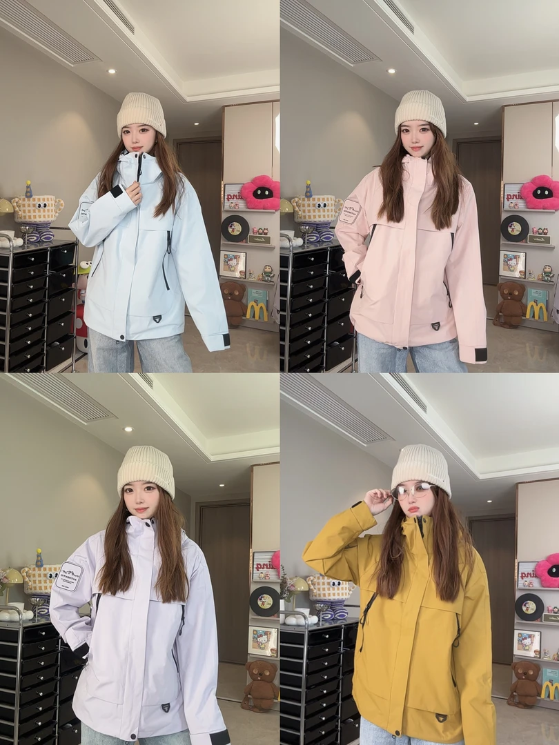 『秋日特调 自由散漫』新款 “原创” 秋冬软壳冲锋衣～机能风五防面料