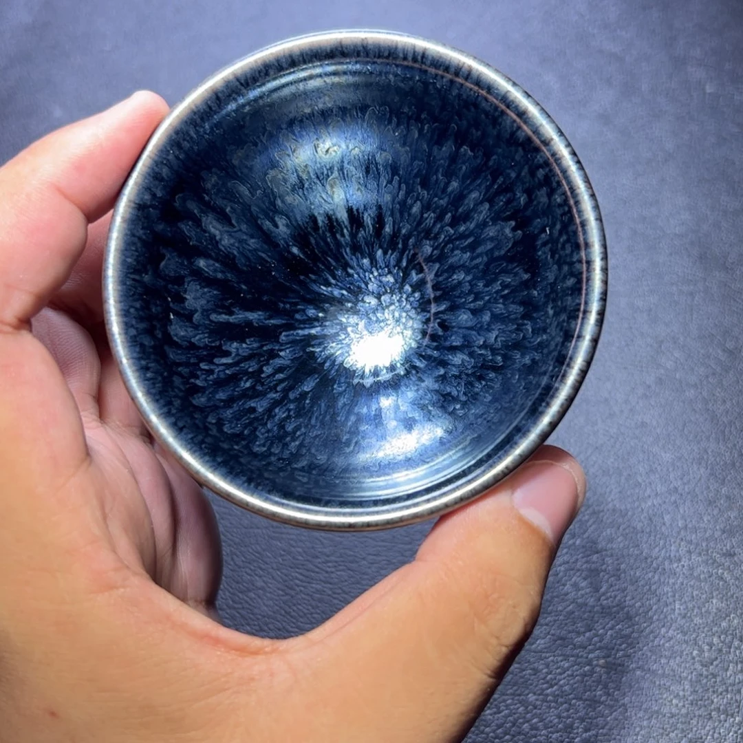 茶盏百花建窑建盏主人杯