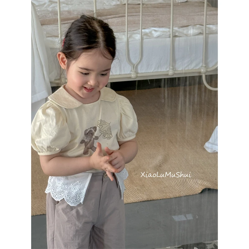 XLMS·25夏~小熊翻领T恤25131