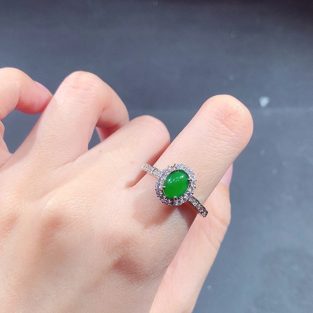 未镶嵌戒指翡翠翡翠