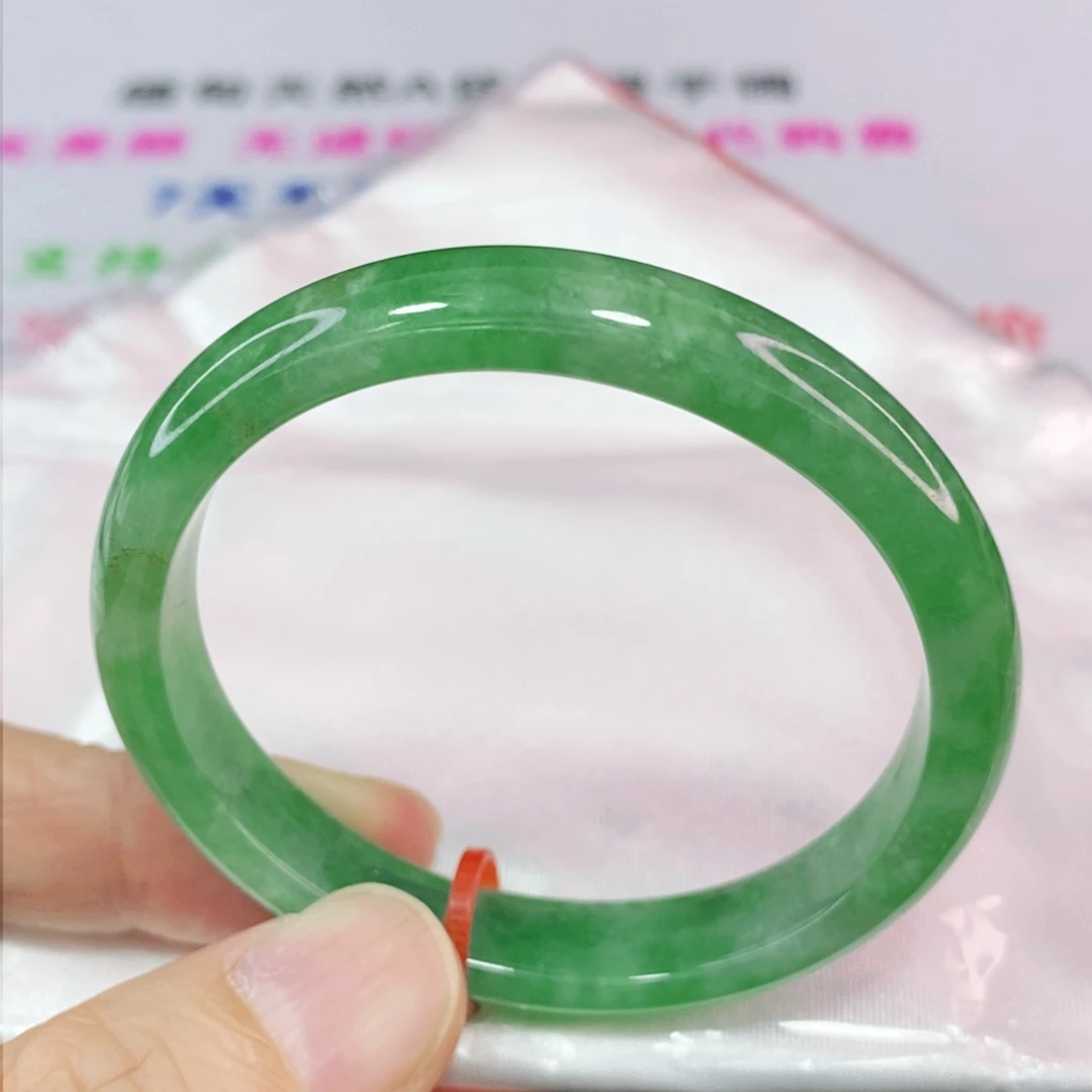 未镶嵌手镯翡翠赛**王50.6圈口贵妃