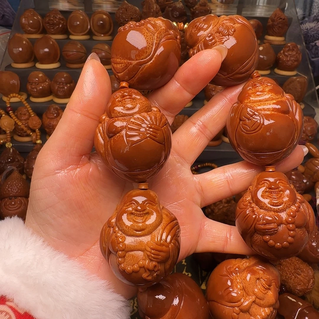 迪***拜橄榄核手串/手链弥勒手持3.89