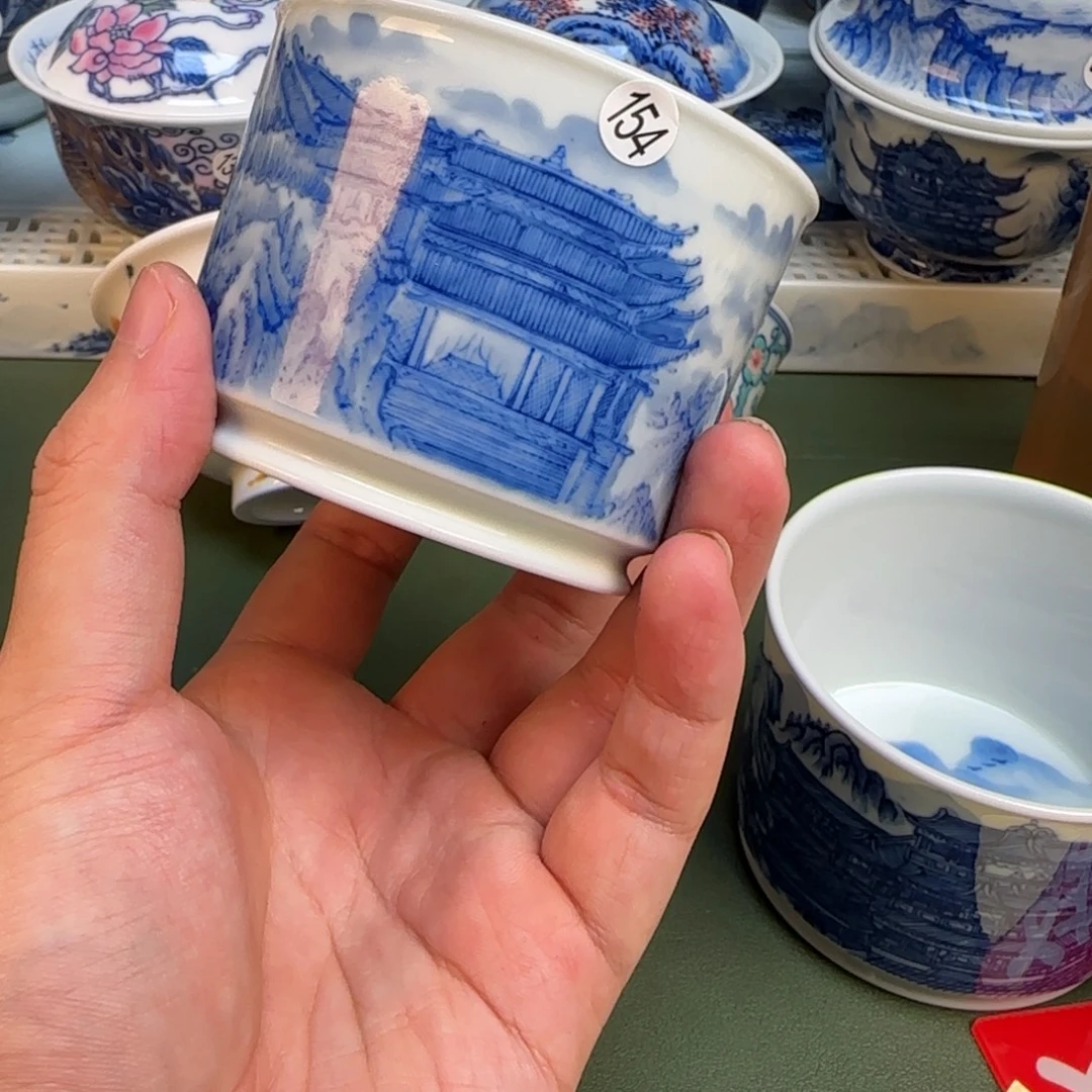 彦祖纯手工手绘茶具154