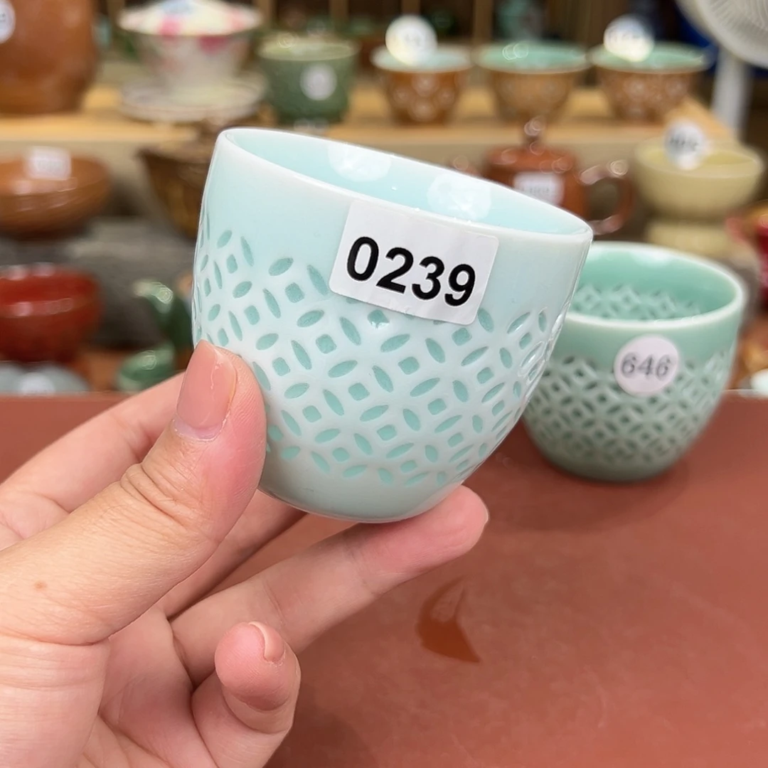 龙泉敬悦青瓷品茗杯