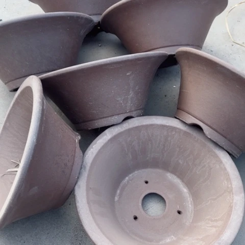 紫砂花盆100-7。100-7