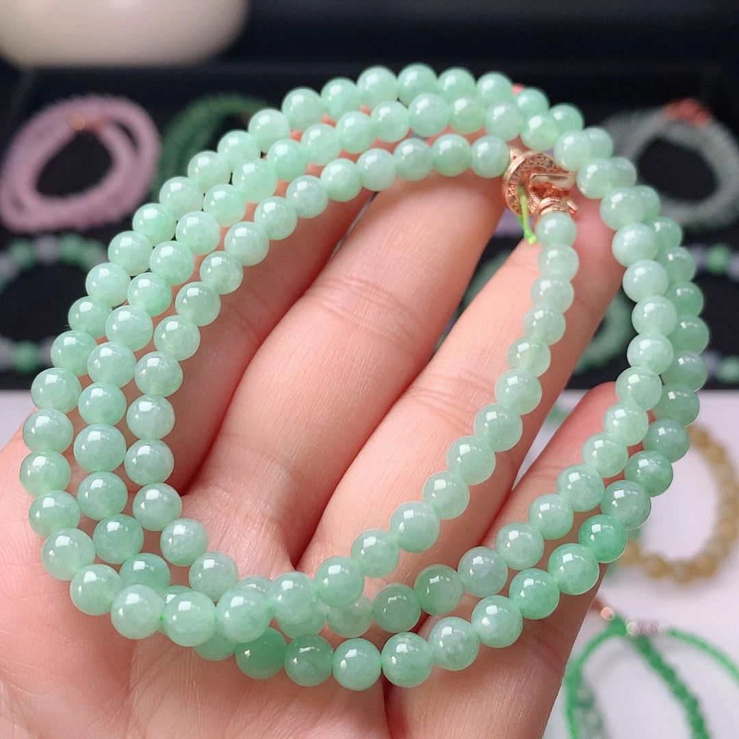 翡翠未镶嵌手链翡翠