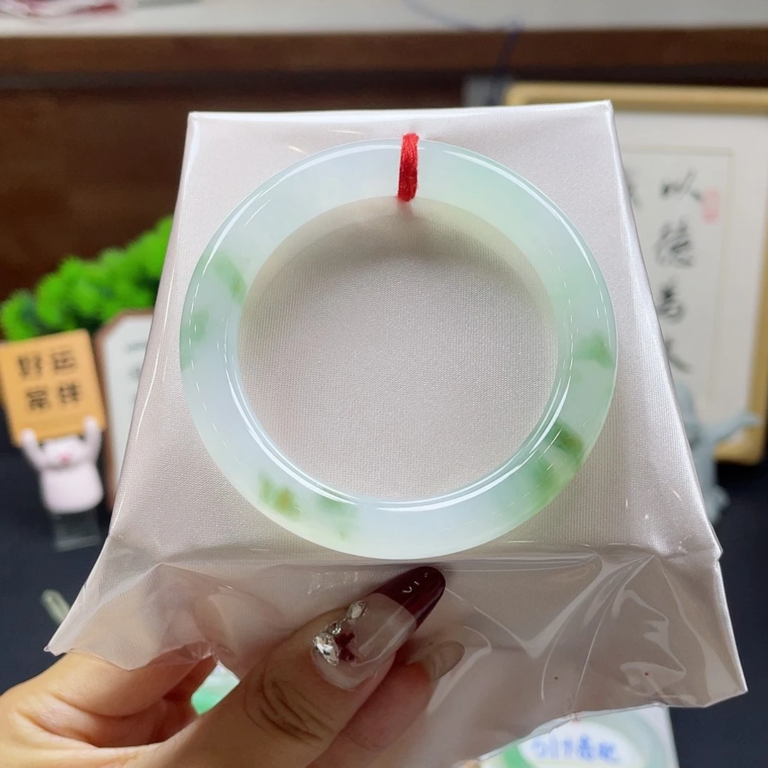 翡翠手镯未镶嵌48 号链接