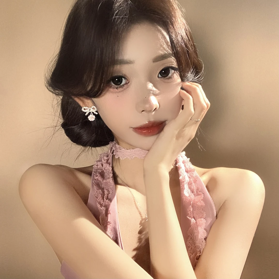 FULL GIRLISH耳环02093甜美蝴蝶花朵耳钉耳饰