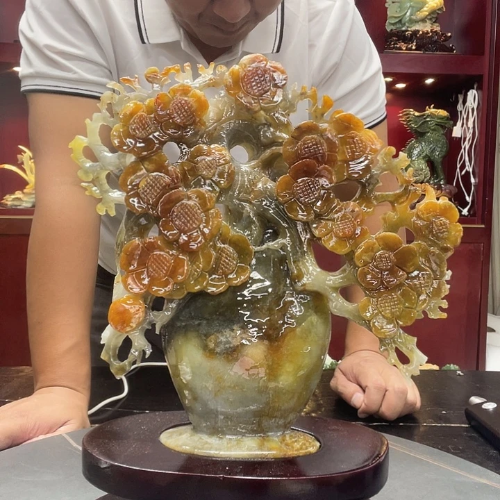 龙***洲玉家居摆件办公室摆件