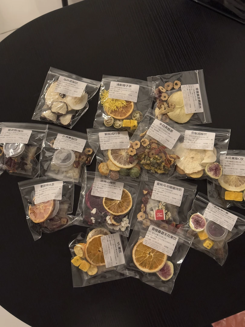 水果茶对对碰【果茶对对碰】大果片花果茶