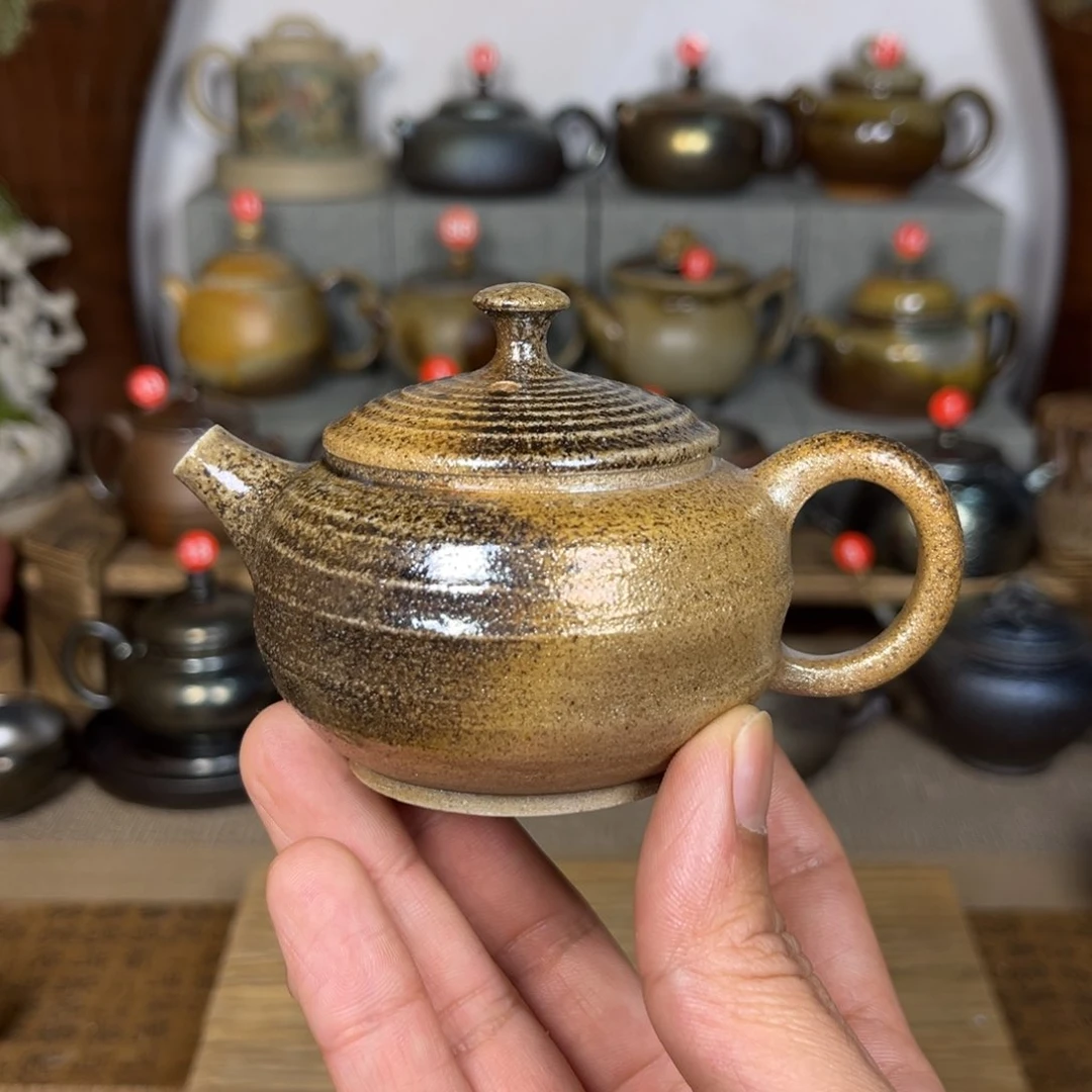 壶一壶一杯白泥秋韵风格金彩120cc