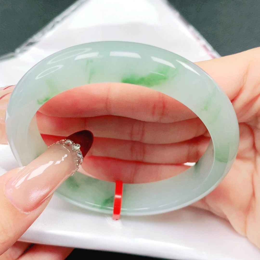 翡翠未镶嵌手镯54