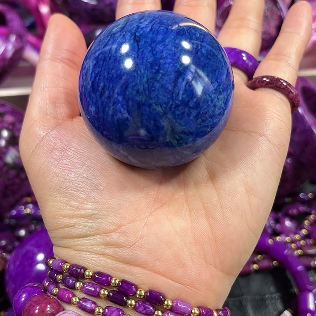 【闪购商品】玻璃DIY舒具石老油料圆球一个卡53