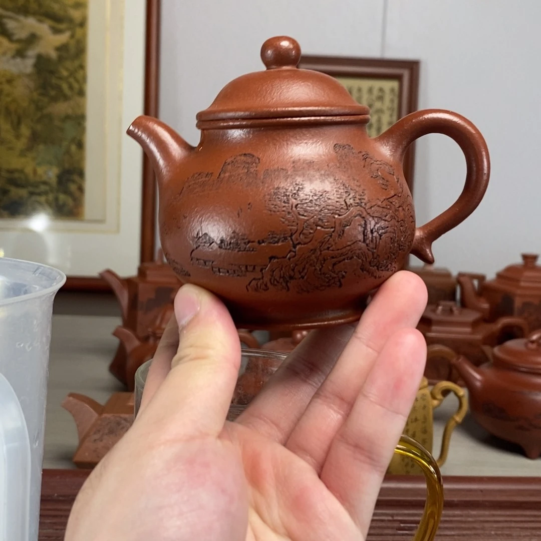 茶壶紫砂原矿泥料传统工艺制作