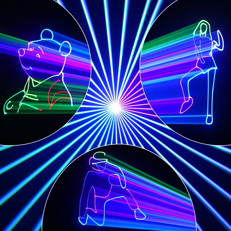 蓝牙全彩激光灯家庭ktv氛围灯酒吧蹦迪镭射灯声控闪光灯舞台灯光