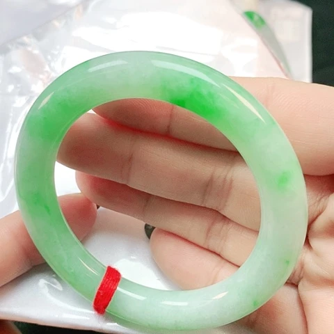 未镶嵌手镯翡翠圆条1940