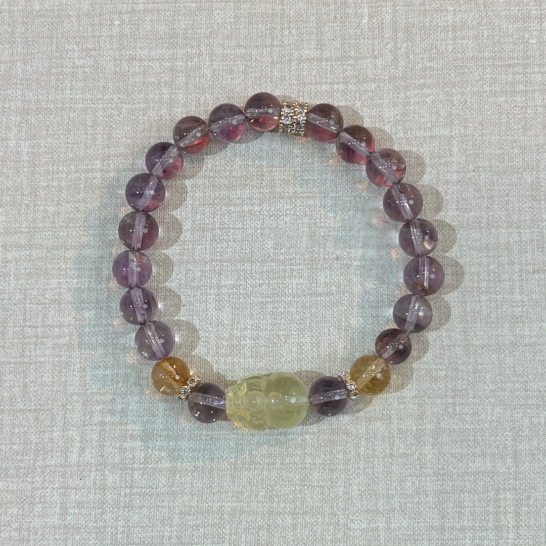 【100离火貔貅】天然水晶原创小众设计