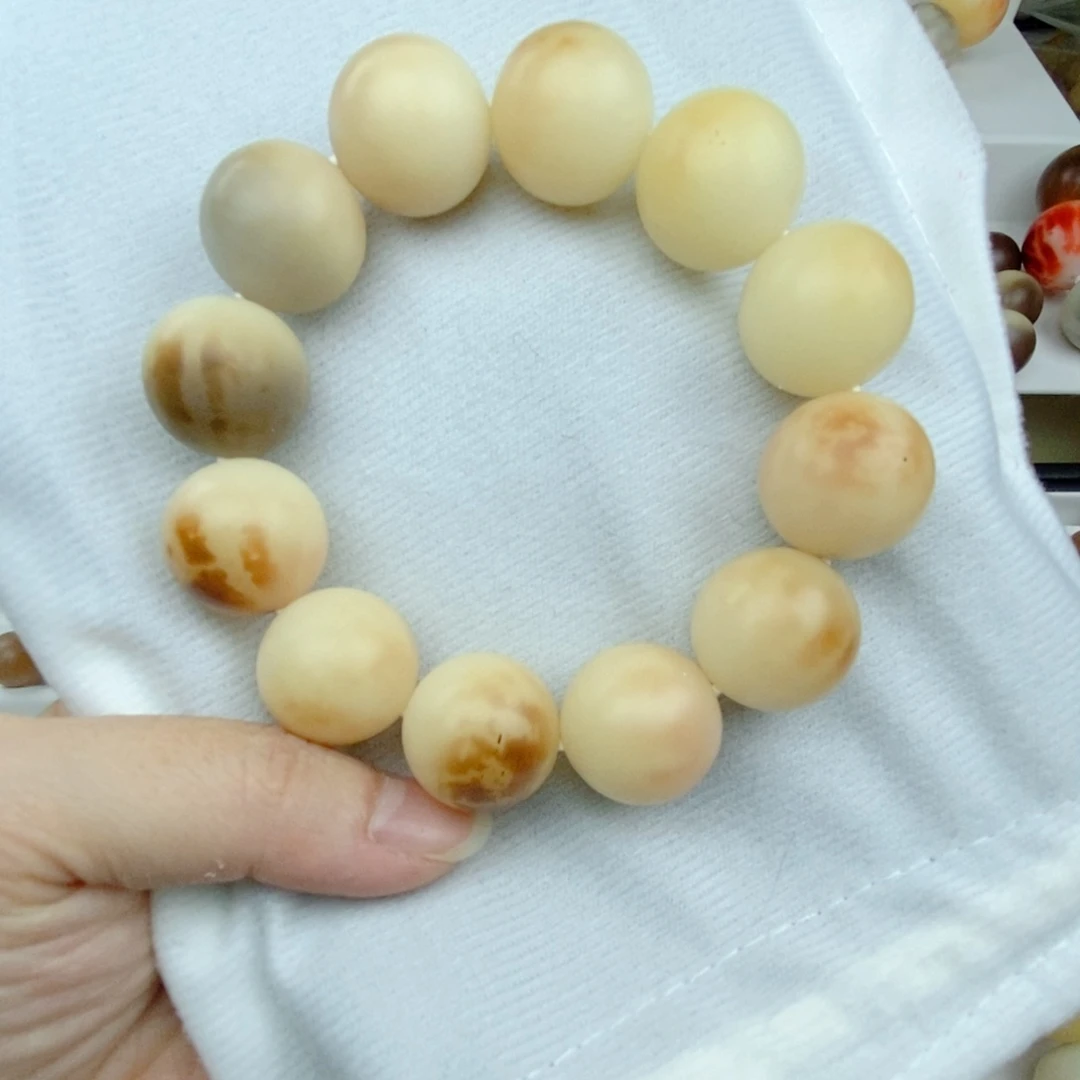 菩提根/象牙果吊坠手工干磨卡19.5中瑕