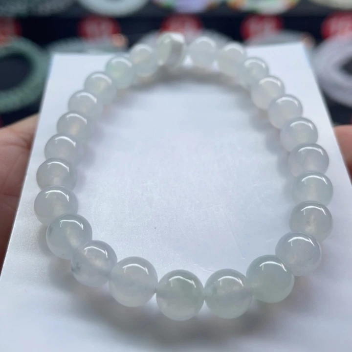 未镶嵌手链翡翠卡7.5