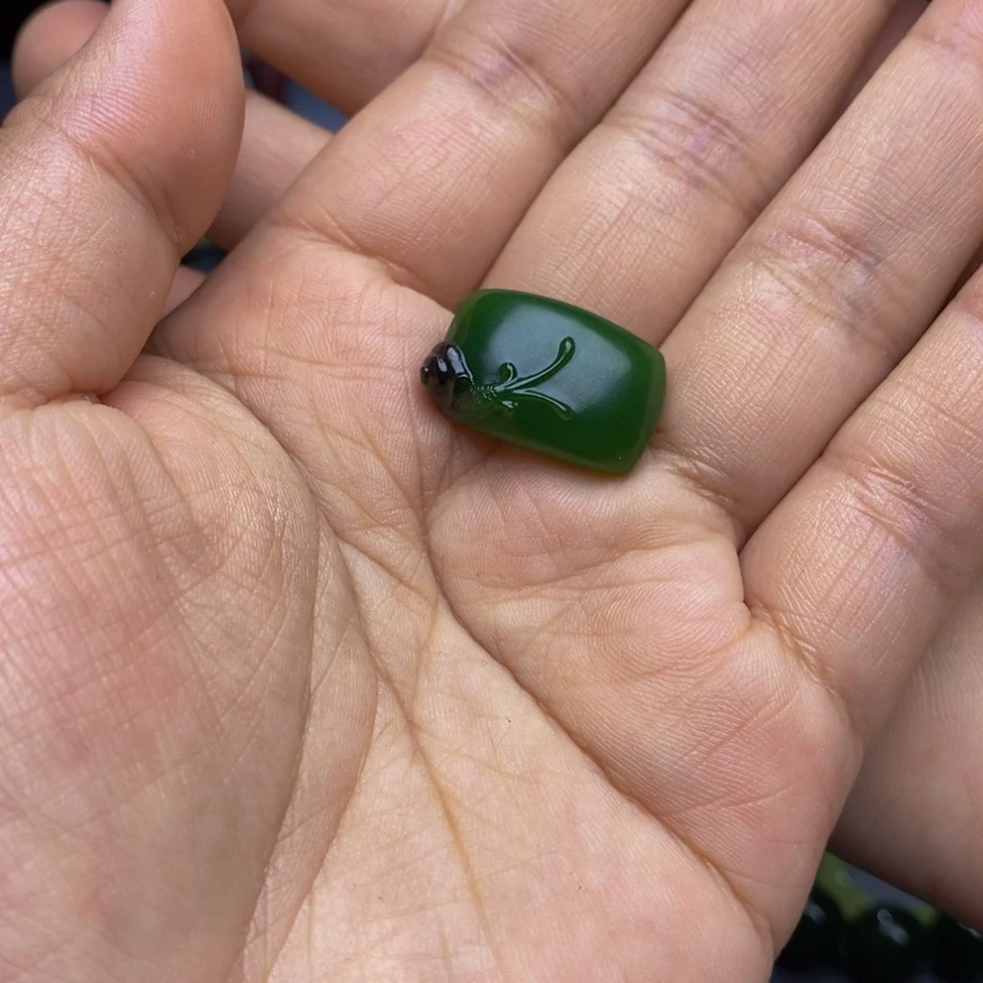 和田玉戒指未镶嵌0*