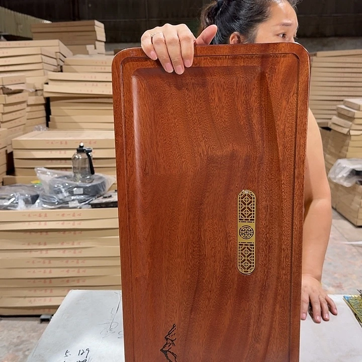 花梨木茶盘60*30尺寸