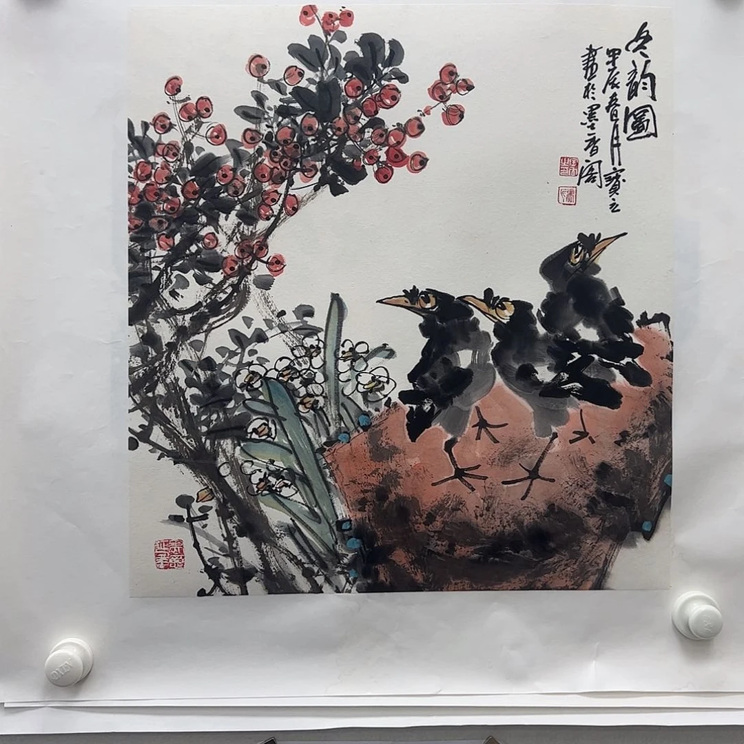 国画张宝立老师作品