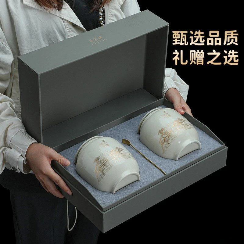 年货节送礼物礼品大红袍茶叶高档浓香型礼盒装武夷山岩茶肉桂300