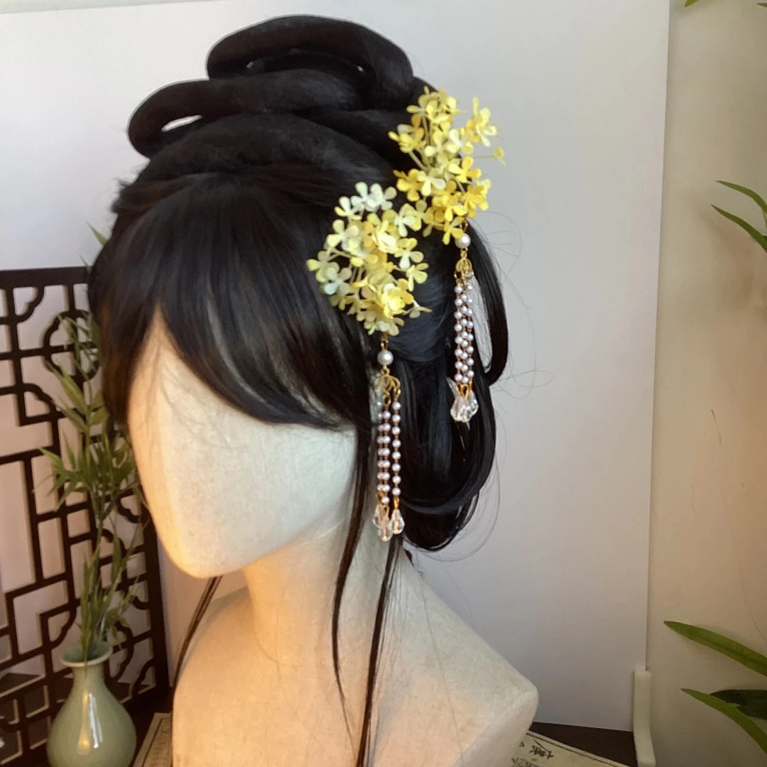 【黄桂花】古风汉服配饰