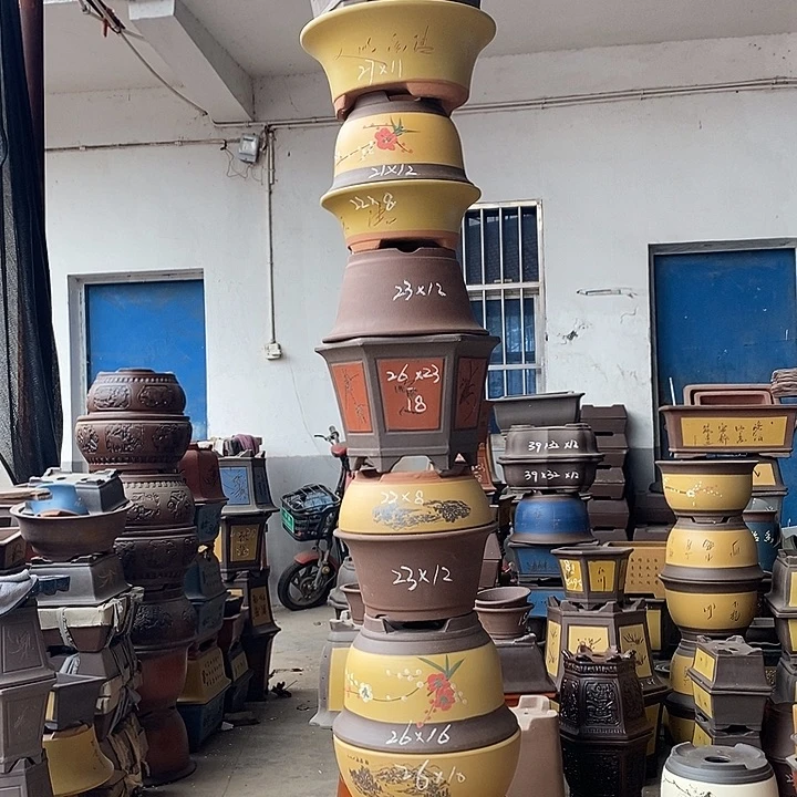 紫砂花盆紫砂艺术