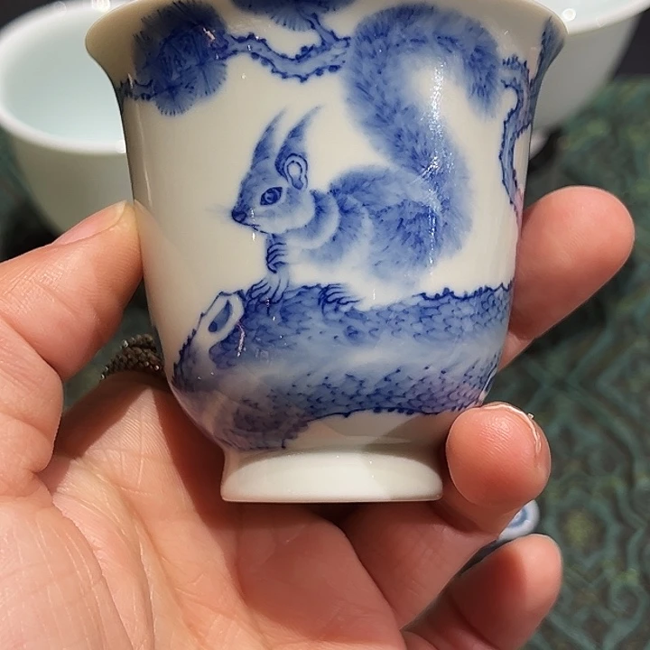怡琅柴窑松鼠主人杯杯杯杯