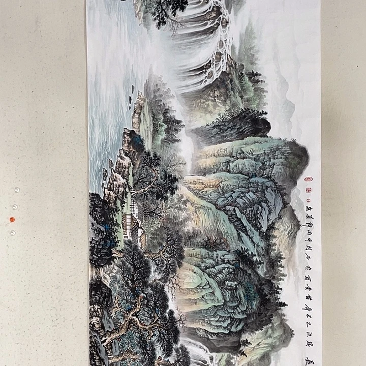 国画国画作品集的故事