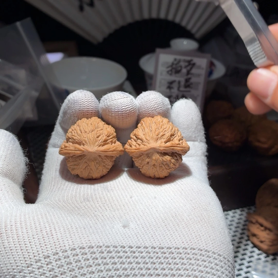 文玩核桃吊坠34承德密纹