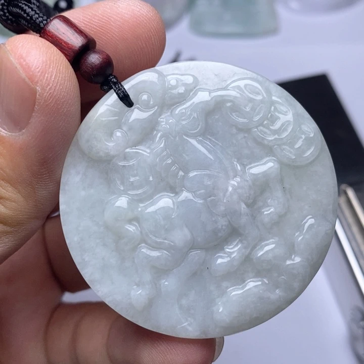 颈饰未镶嵌翡翠翡翠