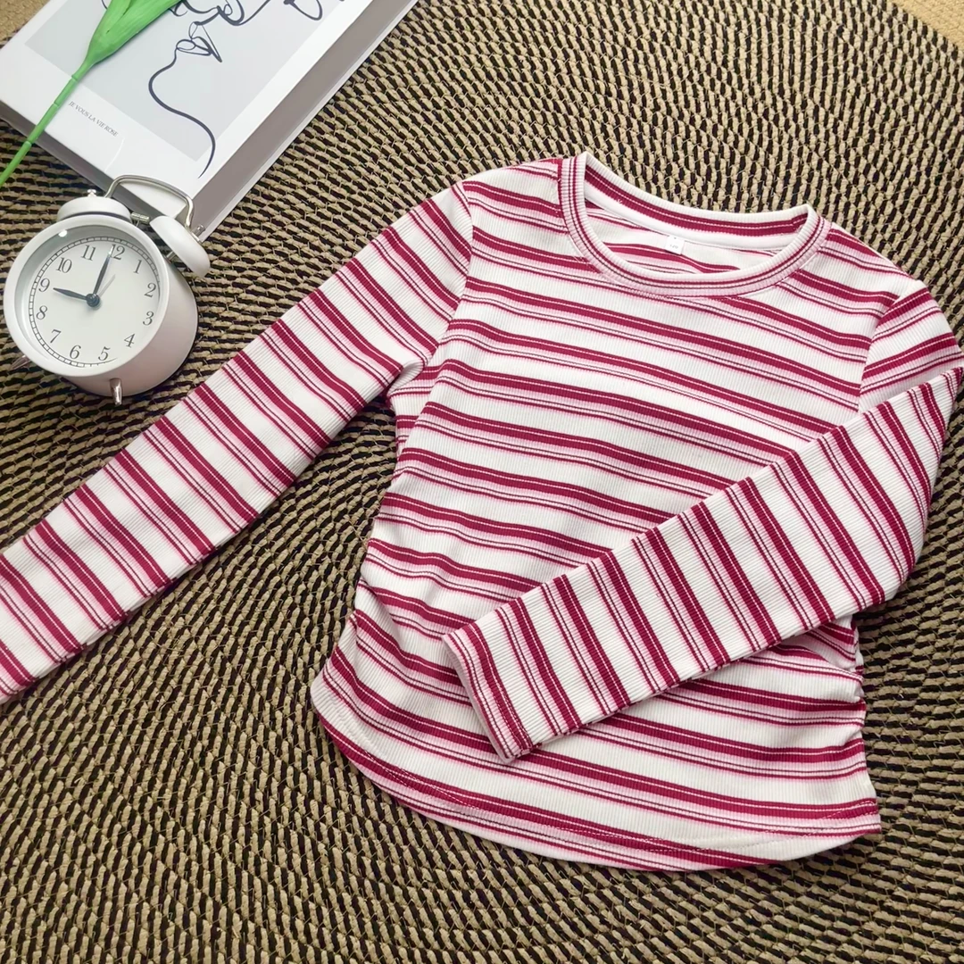 【童装】2025秋冬洋气时尚韩版休闲百搭亲子装上衣