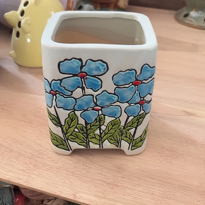 粗陶材质多肉花盆