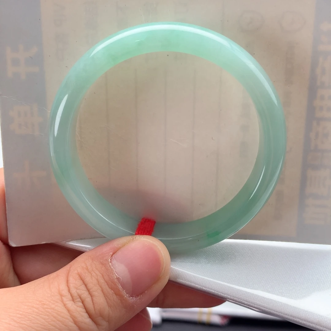 翡翠未镶嵌手镯纯天然缅甸