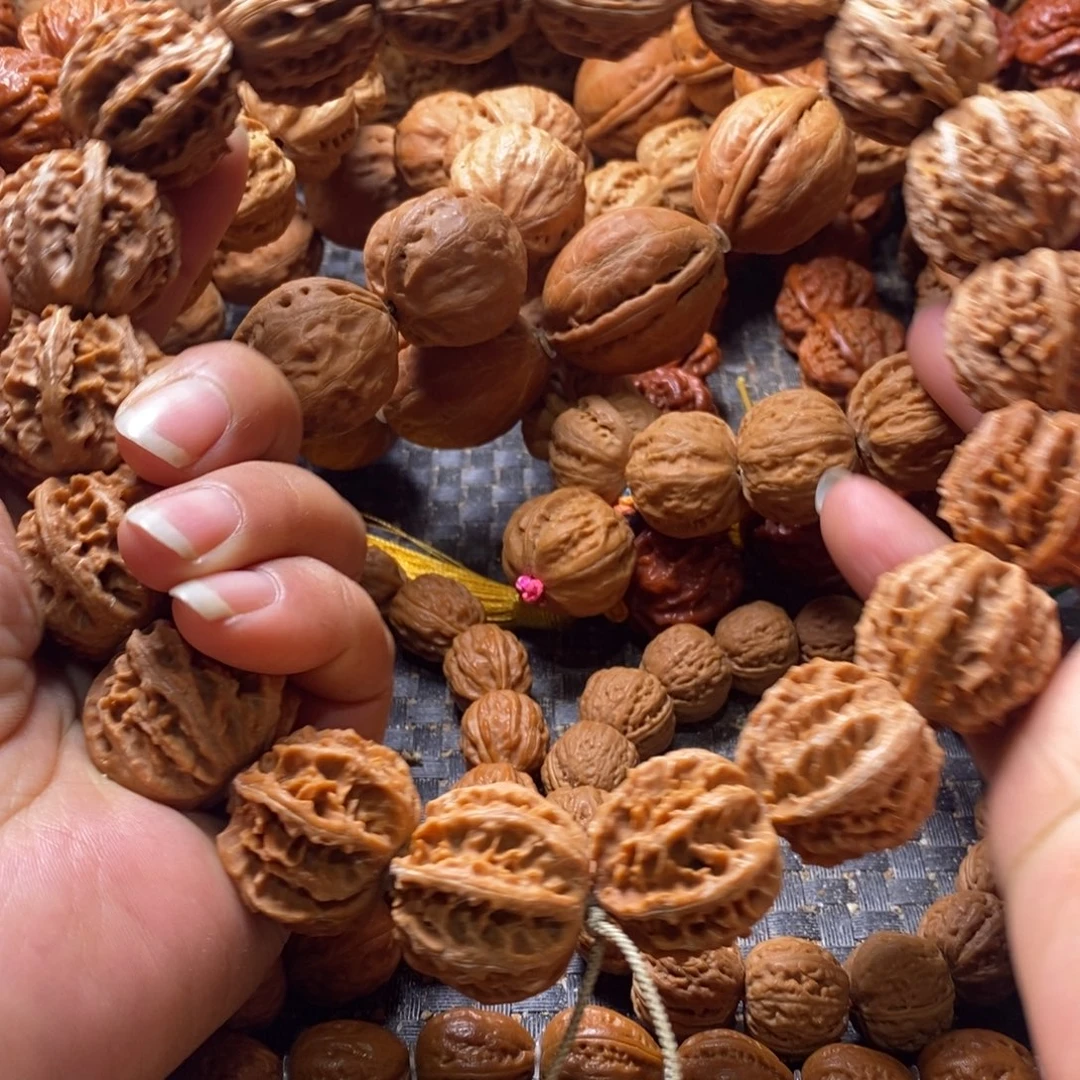 吊坠文玩核桃京八棱