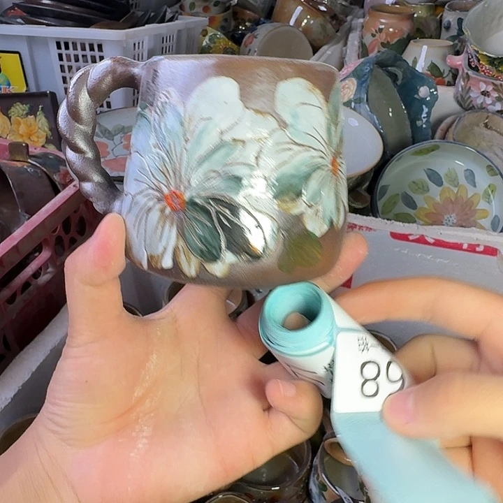 釉下彩处理微瑕慎拍68