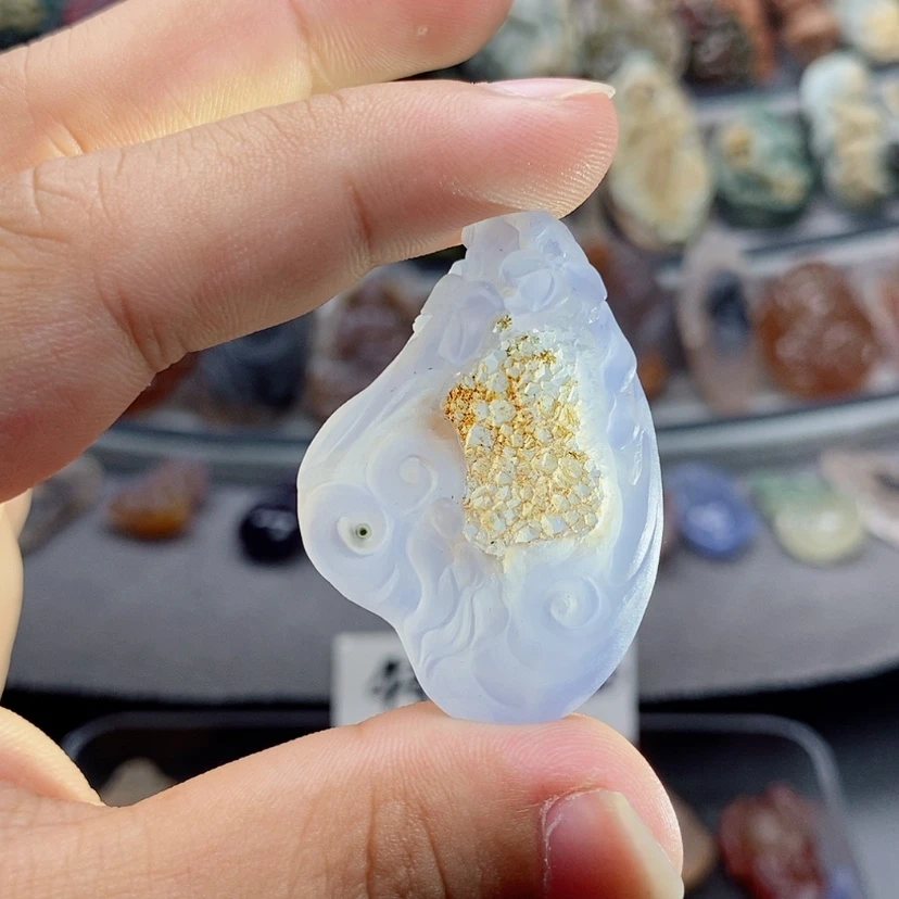 【闪购商品】未镶嵌吊坠定制玛瑙