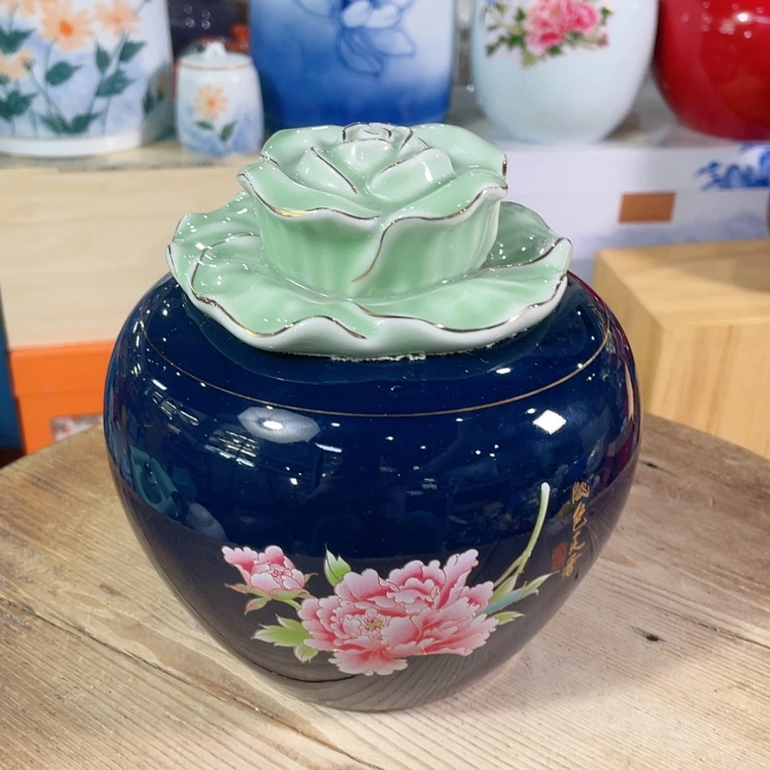 【闪购商品】罐陶瓷茶叶罐密封罐