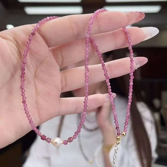 04421608/未镶嵌碧玺项链多样性发货