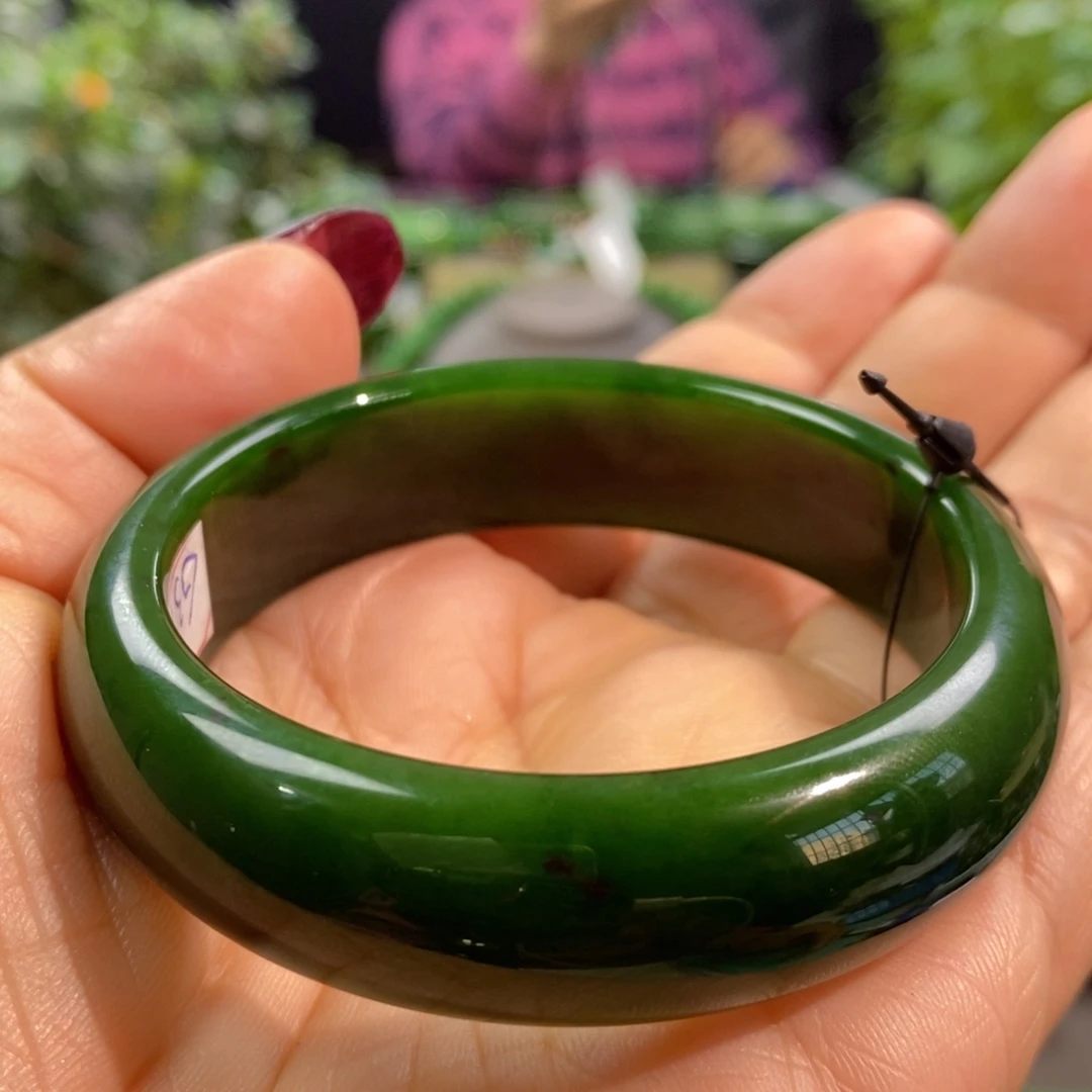 和田玉（碧玉）手镯未镶嵌