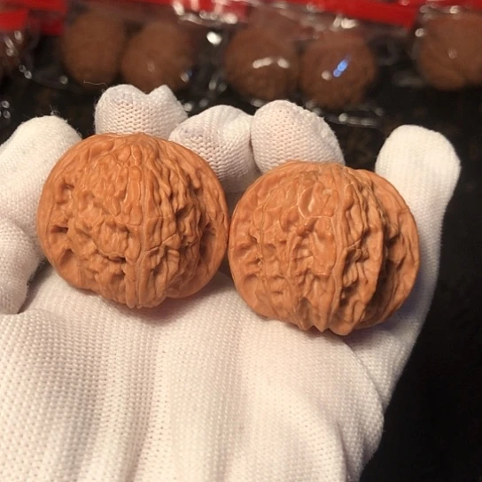 文玩核桃把件磨盘37