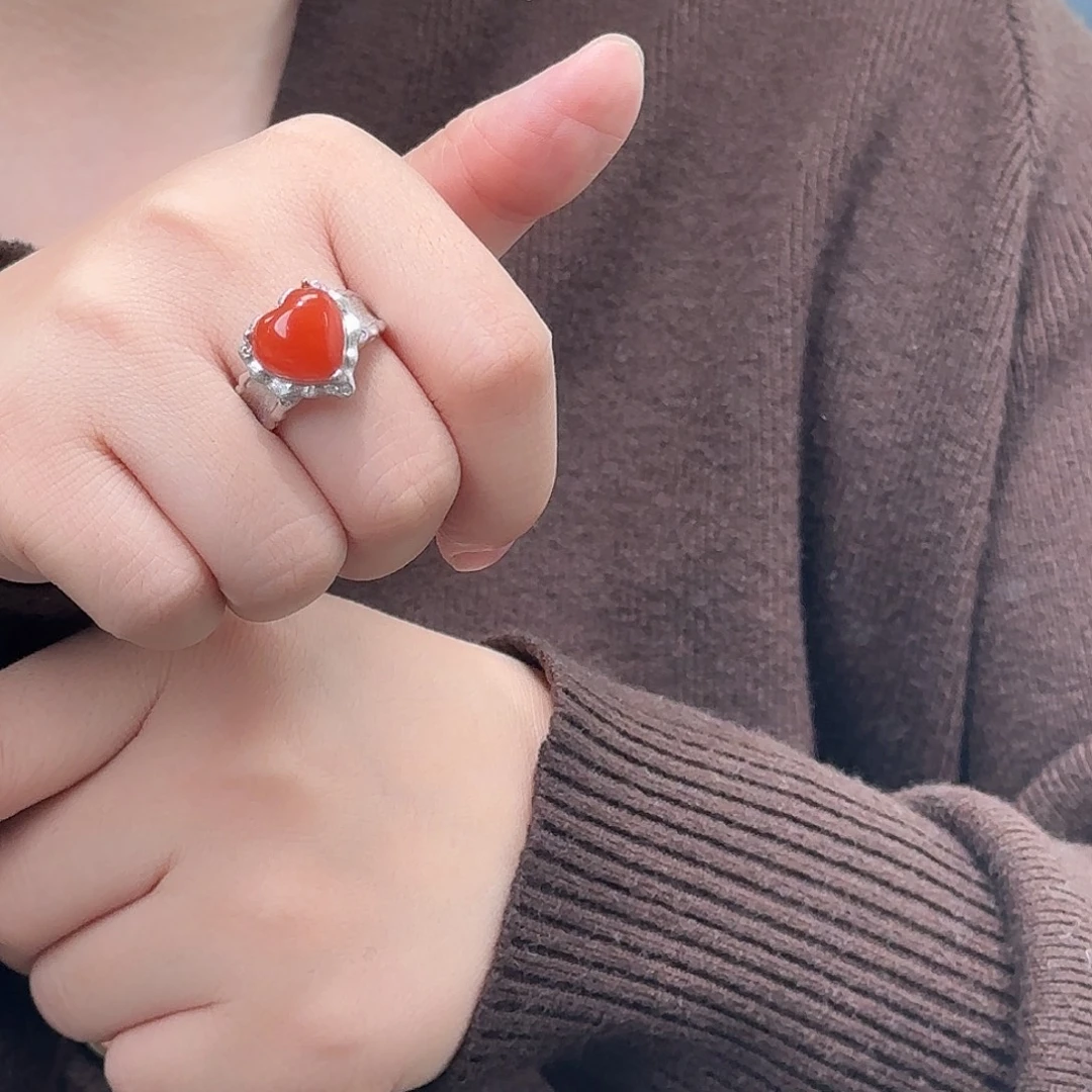 Y***e南红玛瑙未镶嵌颈饰